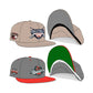 FRONT ANGLE+UV FITTED HAT MOCK-UP TEMPLATE
